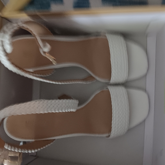 Michael Kors high heels sandals white size 8 - Picture 2 of 7